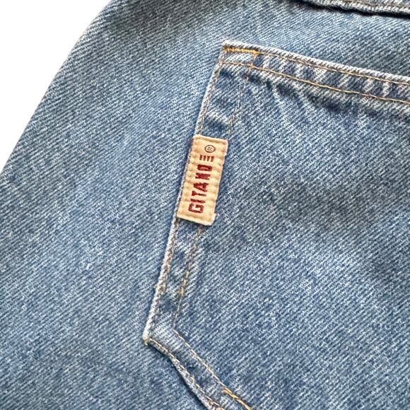 VTG Gitano Vintage Mom Jeans Women's Sz 8 10 12 29 Blue Y2K 90s Retro High rise - Picture 13 of 14
